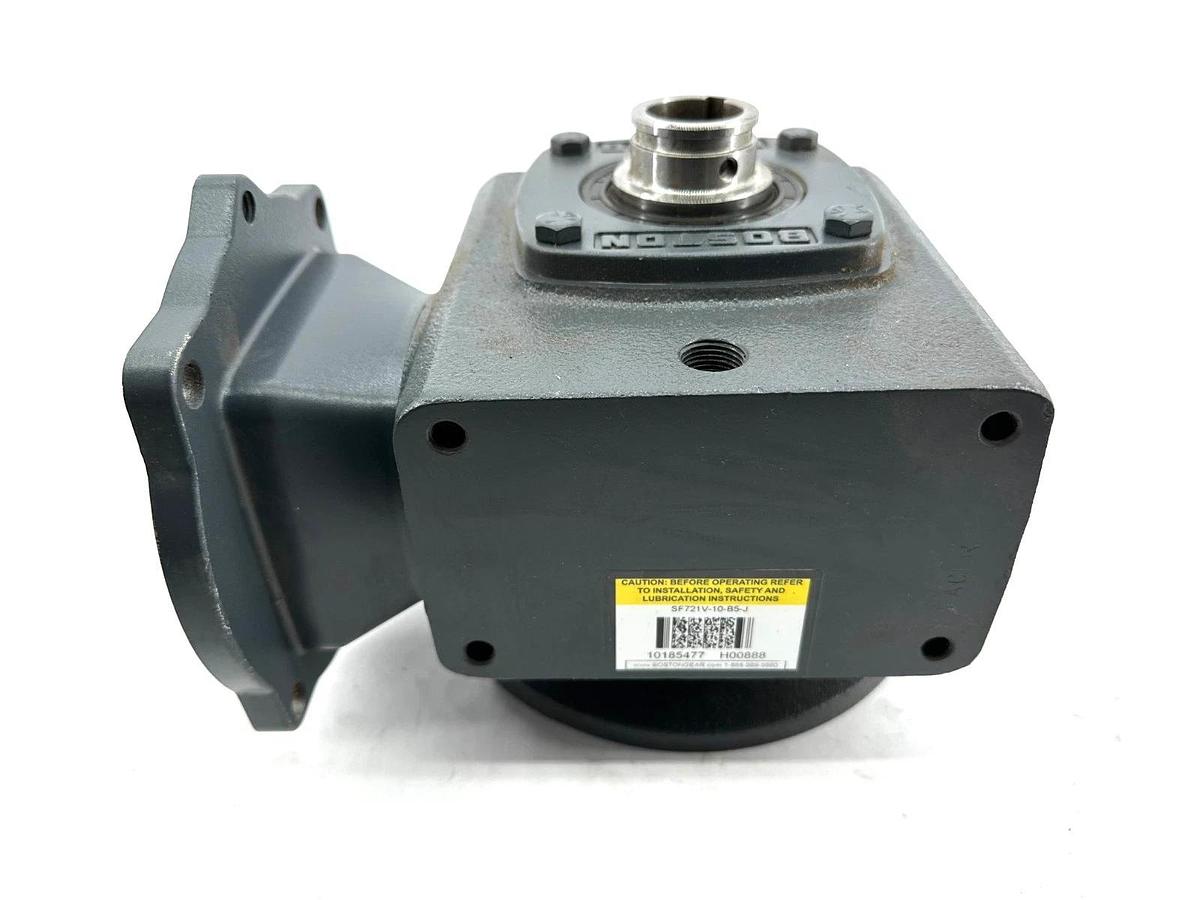 New Boston Gear SF721V-10-B5-J Worm Gear Speed Reducer 10:1 - Missing Parts