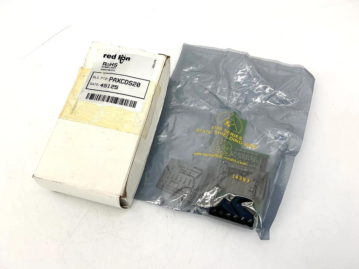 New Red Lion PAXCDS20 SetPoint Output Plug-In Option Card 3A 250VAC PAXCDS