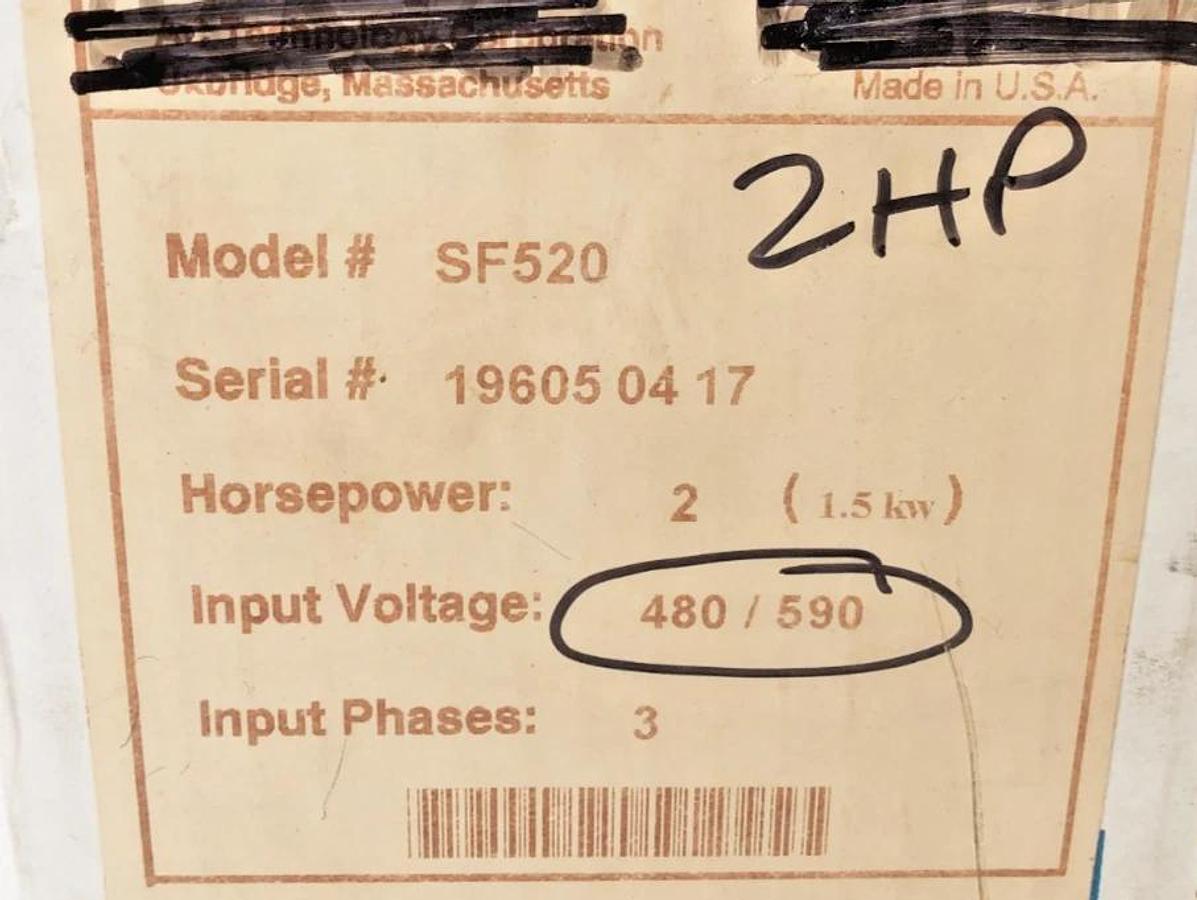New Lenze AC Tech SF520 AC Motor Drive 2HP 480/590V 3PH