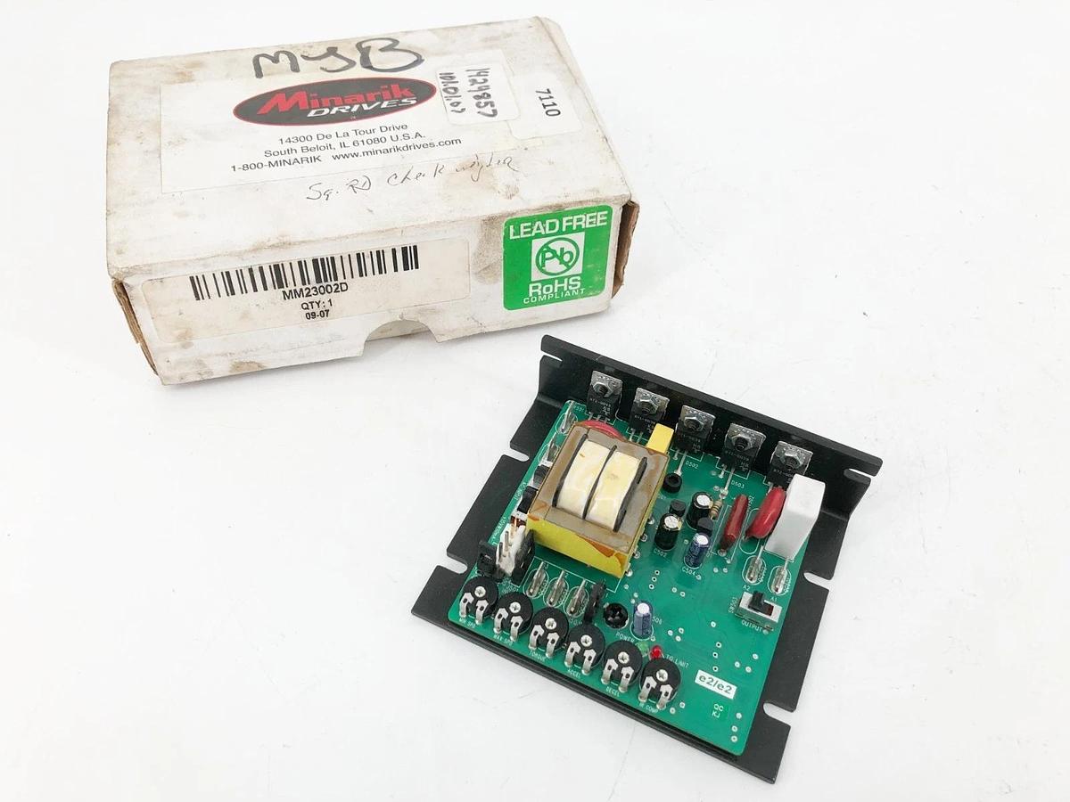 New Minarik MM23002D DC Motor Speed Control 115/230V 7.5A