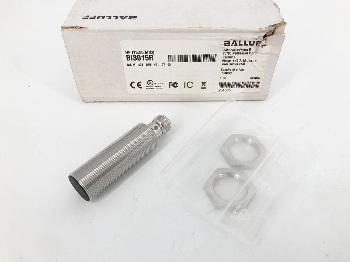 New Balluff BIS015R RFID Sensor HF (13.56 MHz) BIS M-404-045-401-07-S4