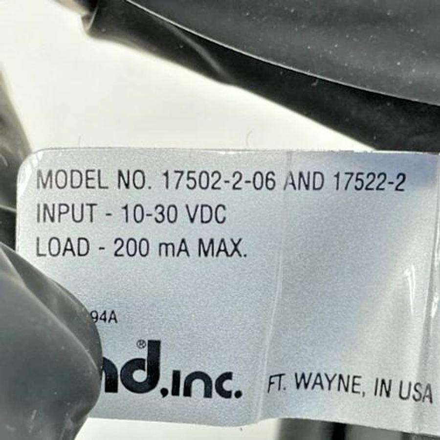 New PHD 17502-2-06 Compact Proximity Switch 10-30VDC 10Watt 200mA MAX 3-Wire