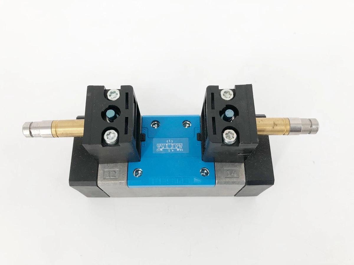 New Festo MN1H-5/3G-D-1-C Solenoid Valve 45-145psi 24VDC 159681 - No Box
