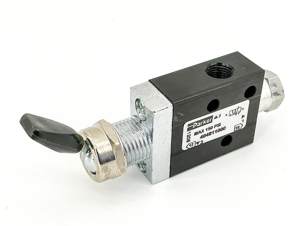 New Parker 404811000 Poppet Valve W/Lock Down 150PSI - No Box