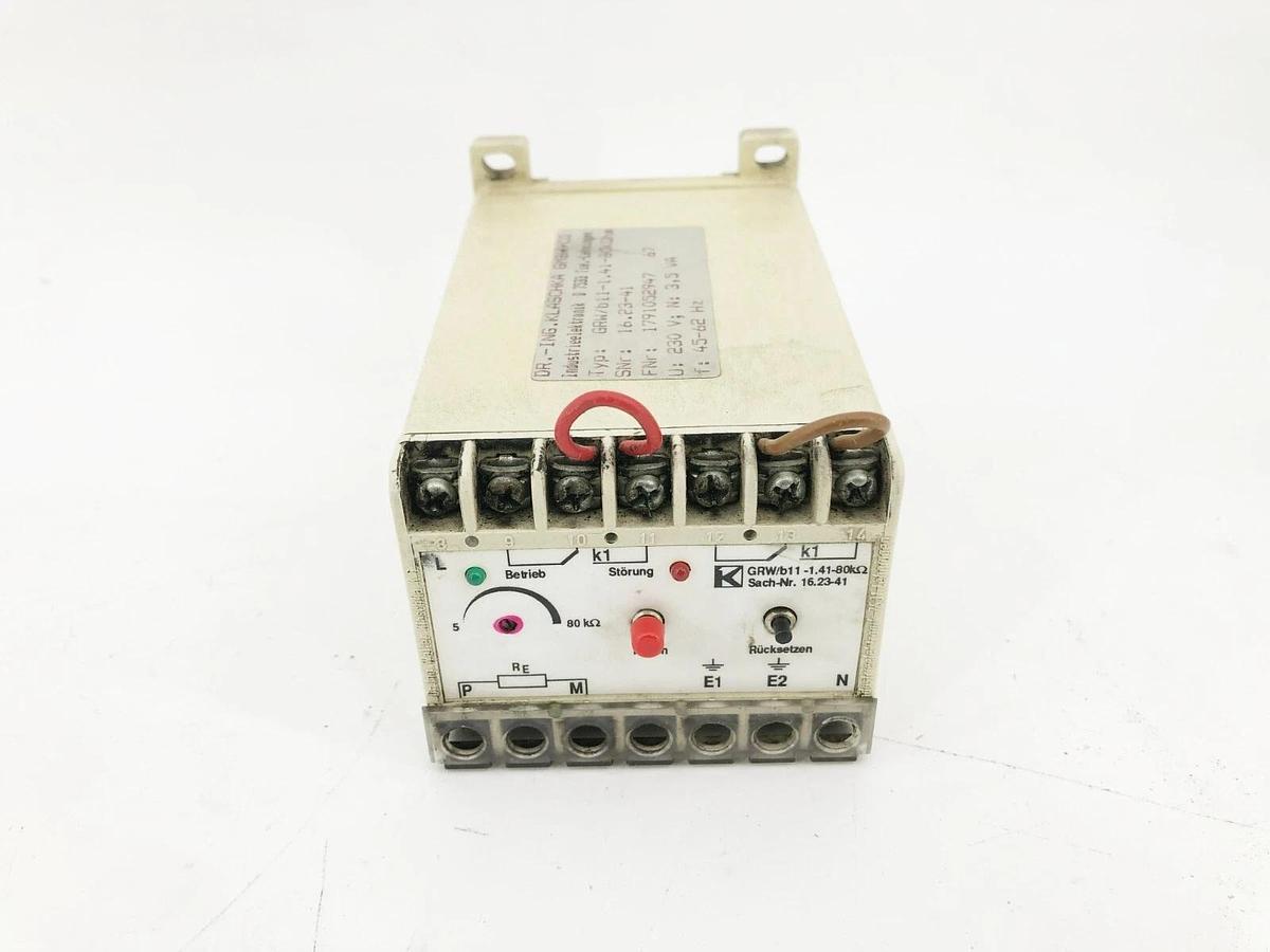 Used Klaschka GRW/b11-1.41-80KOhm Relay