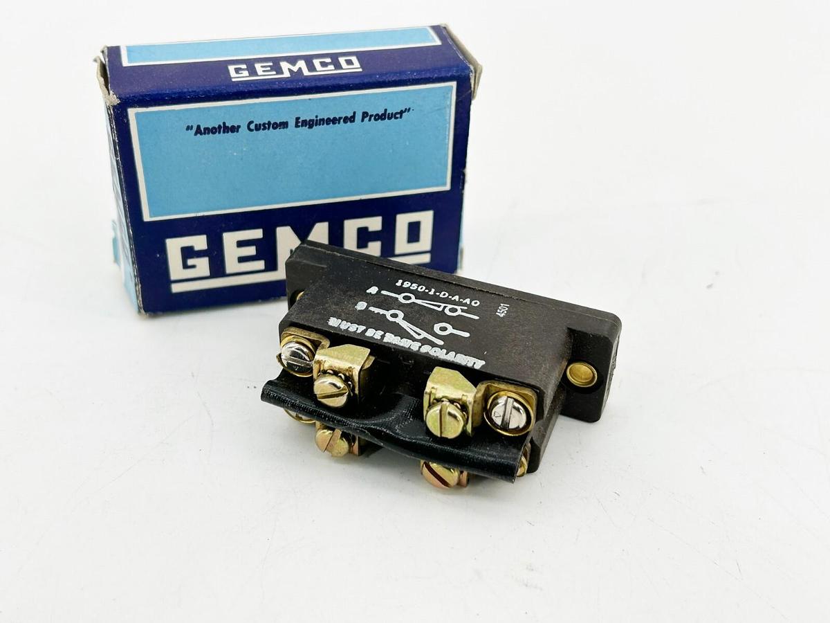 New GemCo 1950-1D-A-AO 1950 Limit Switch SPDT 1