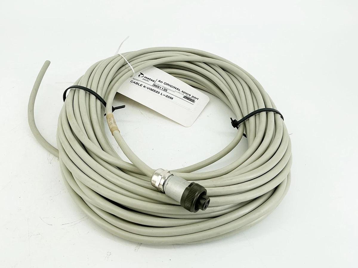 New Metso 9691135 K-VIMS25 Cable 2 Pin K-VIMS25 L =25M - No Box