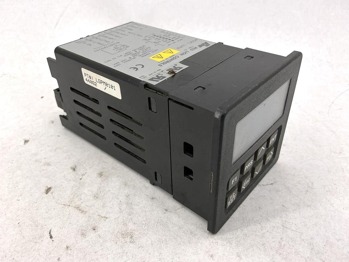 Used Red Lion Controls LGPM0101 LCD Counter Red Blacklight 115/230VAC 50/60 HZ LGPM