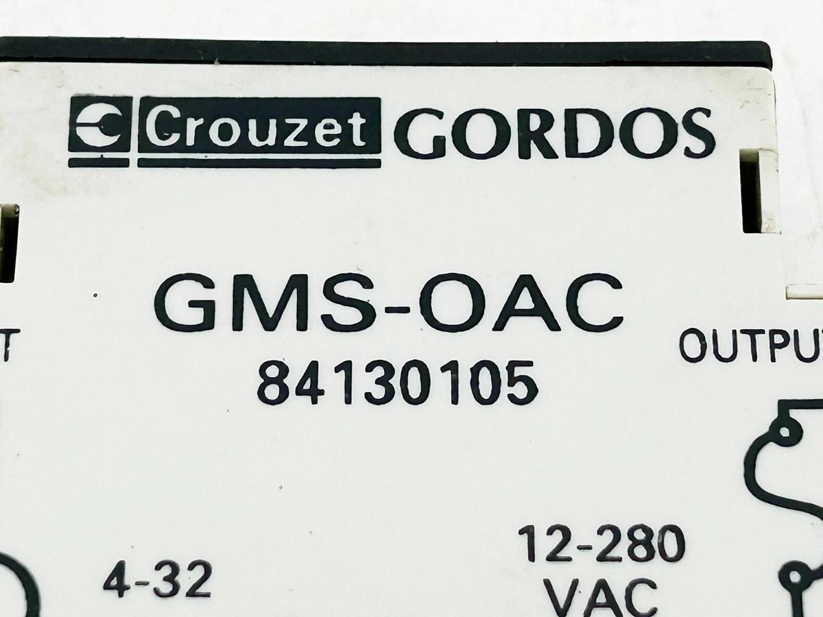 Used Crouzet GMS-OAC Solid State Relay 12-280vac 5aMP 50/60hZ
