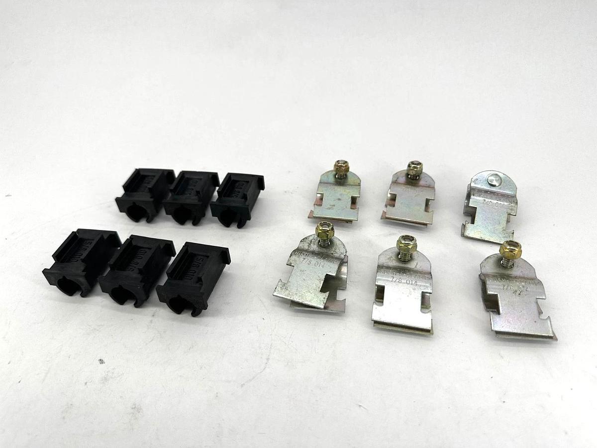 Lot of 6 New Cush-A-Clamp 010T014 Clamp Kits 5/8" OD 7/8" 014 - No Box