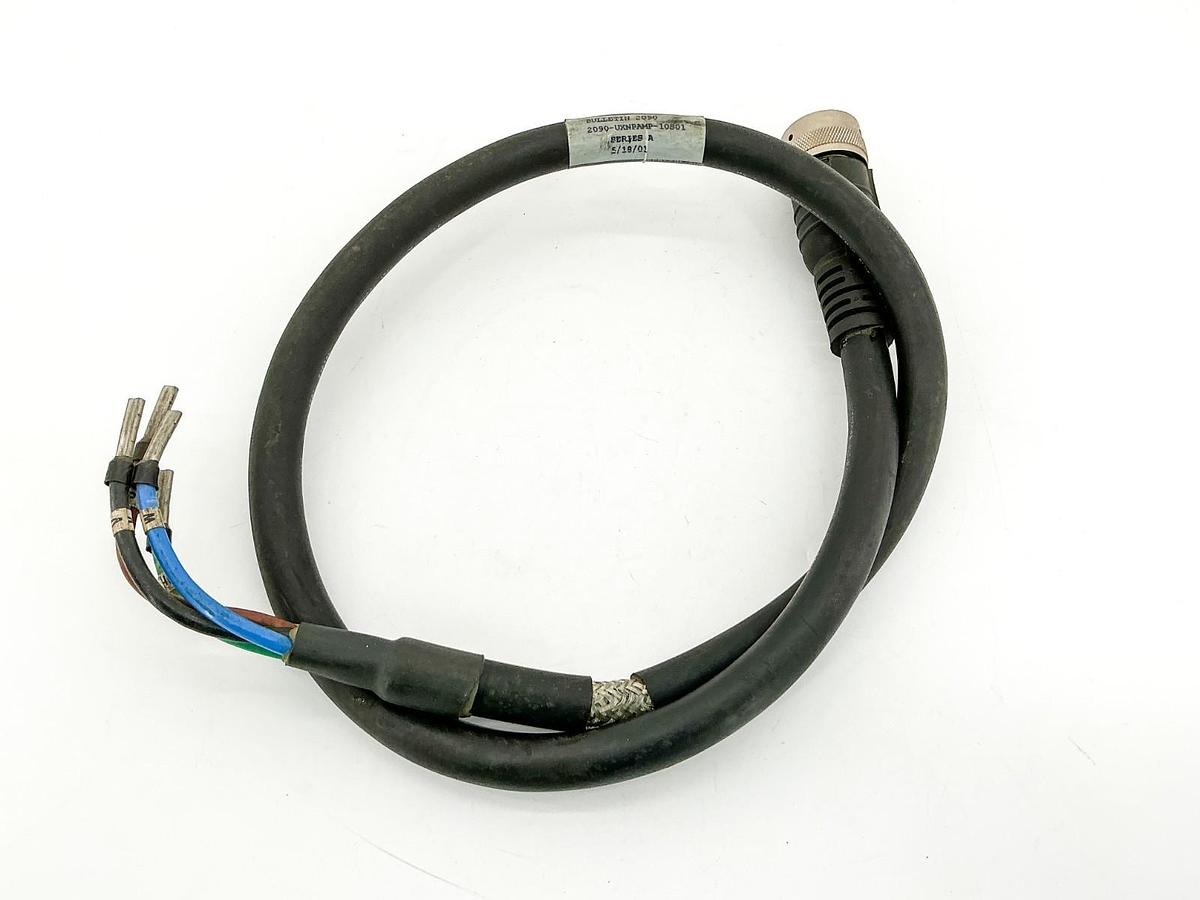 Used Allen Bradley 2090-UXNPAMP-10S01 4 Pin 4 Wire Plug Connector 3'