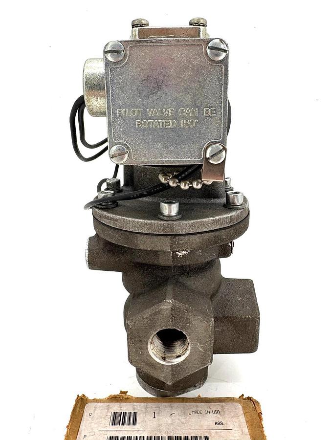 New Schrader Bellows N3555600153 Inline Solenoid Valve 140PSI Max - No Box
