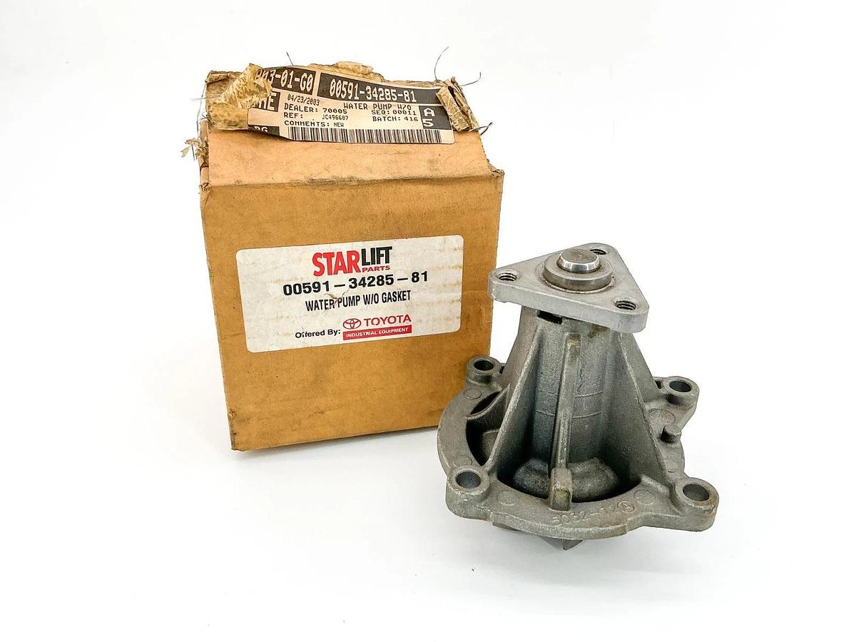 New Toyota 00591-34285-81 Water Pump W/O Gasket