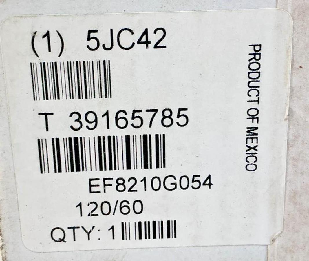 Used New Sealed ASCO EF8210G054 120VAC Solenoid Valve 2-Way 150PSI 1" Pipe 16.1W