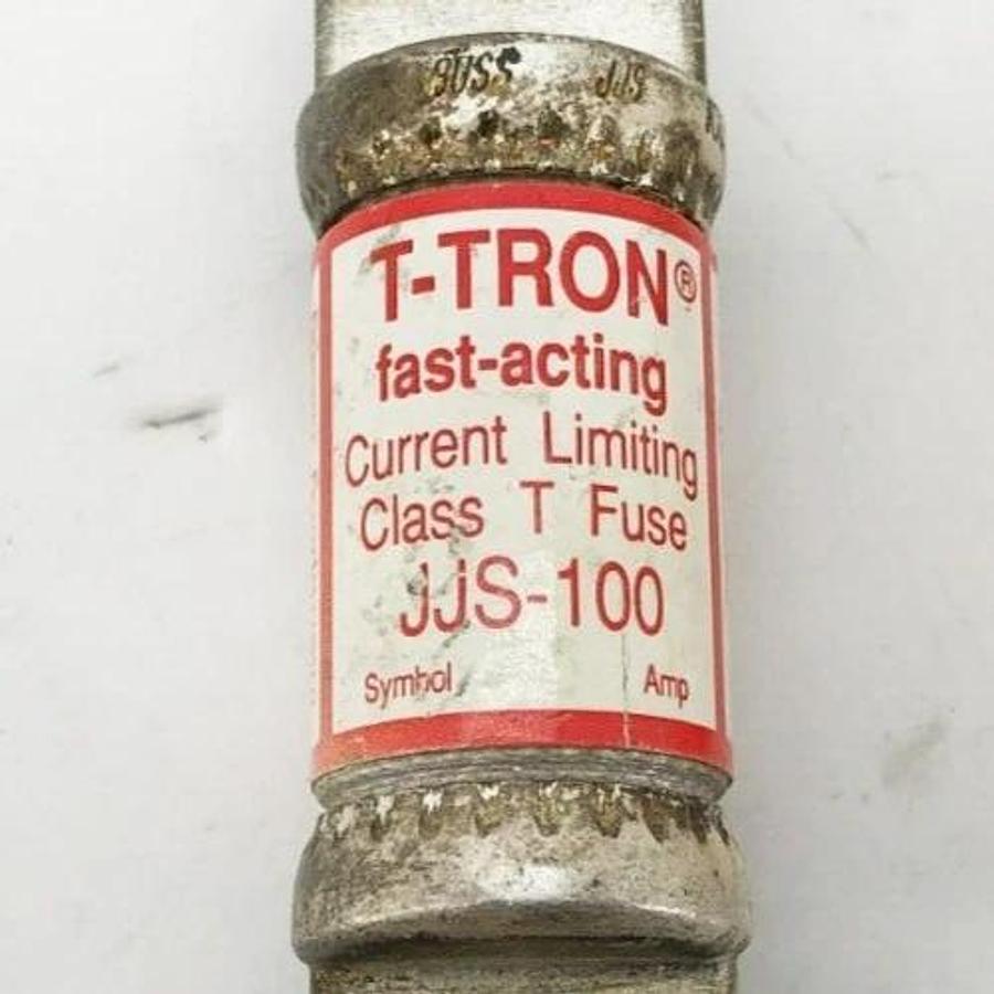 Lot of 2 New Bussmann JJS-100 Fast-Acting Fuses 100A 600V Class T