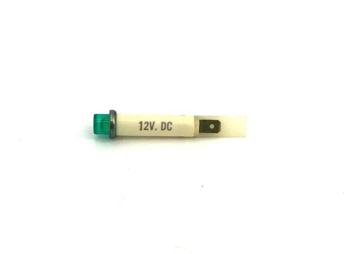 Lot of 7 New Leecraft L.I.C. 1, N.Y. Indicator Lights Green 12VDC