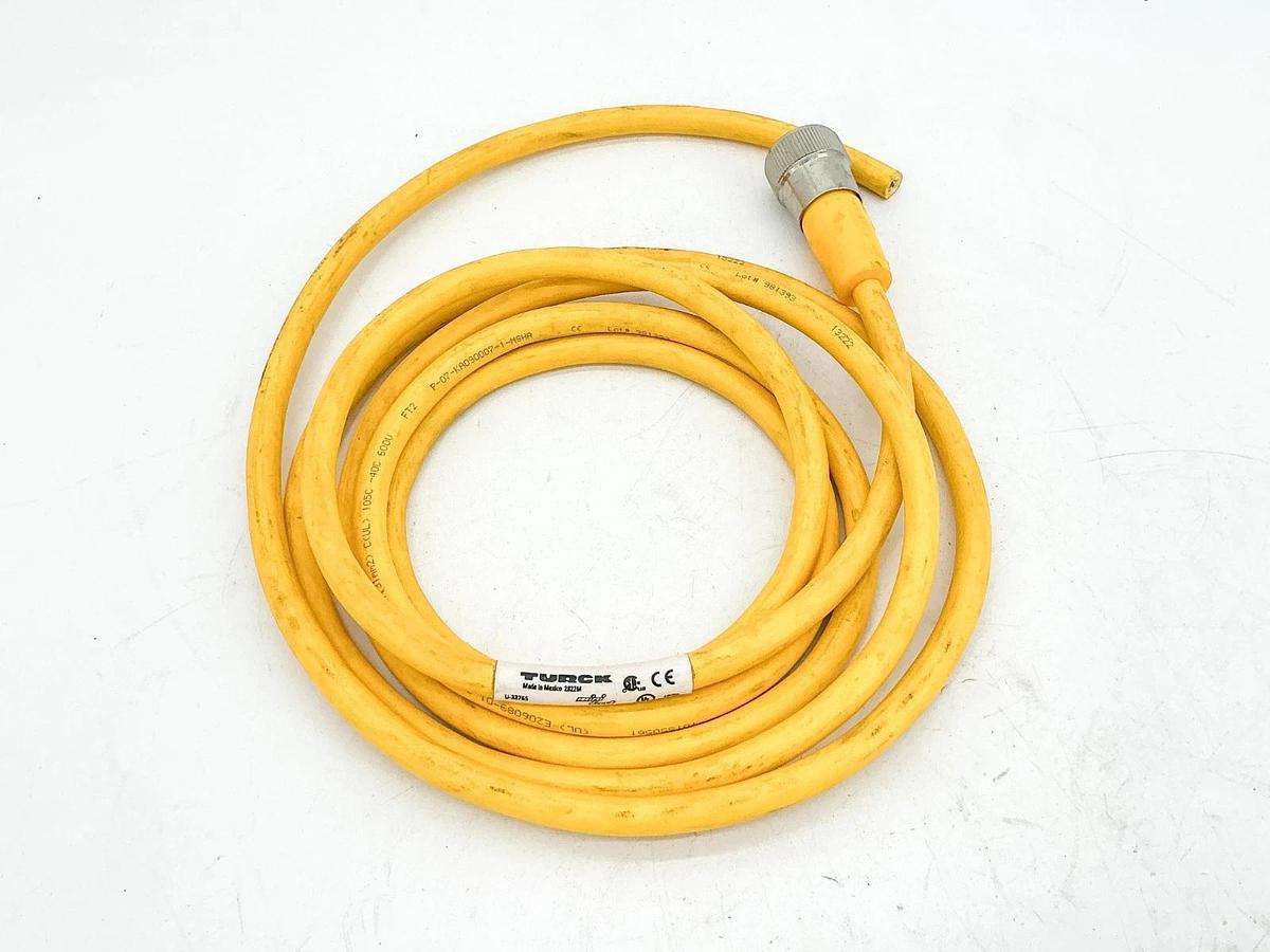 Used "Turck RKV 26D-6M Mini-Fast Cordset 2 Pin U-32765 "
