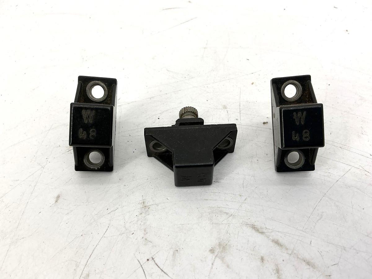 Used Lot of 3 Allen Bradley W48 Thermal Overload Relay Heater Element W-48