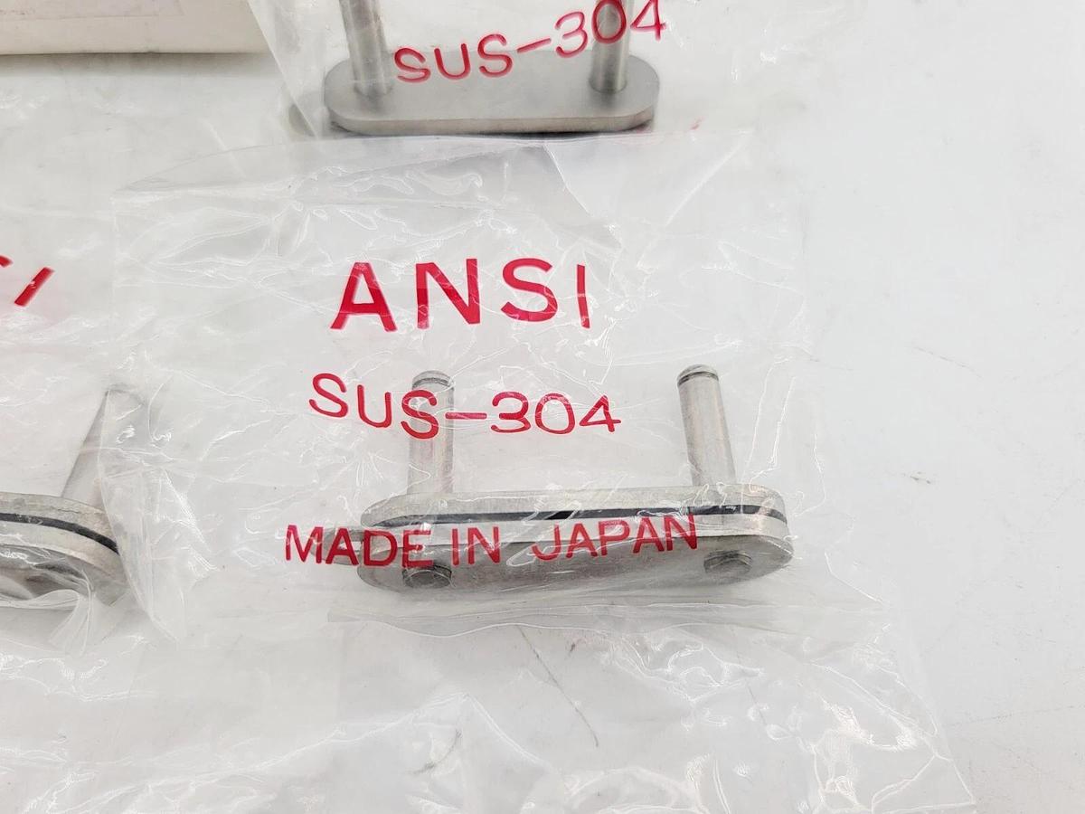 Lot of 8 New Hitatchi C2060-304 Connecting Links SUS-304 C2060H-SS