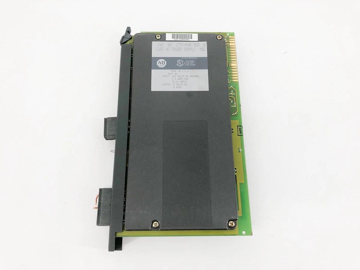 Used Allen Bradley 1771-P4R Ser. B Power Supply Module 120VAC