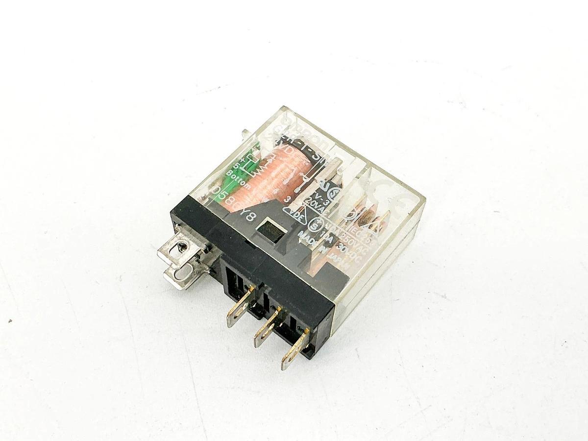 New Lot of 3 Omron G2R-1-SN Relay 24V 10A - No Box