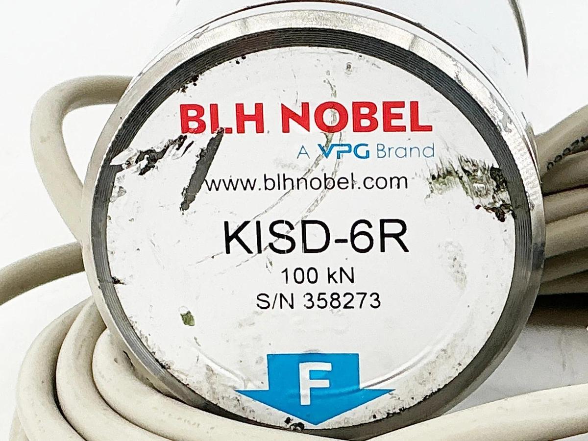 Used BLH Nobel KISD-6R Load Cell 100kN 5 Wire - No Box