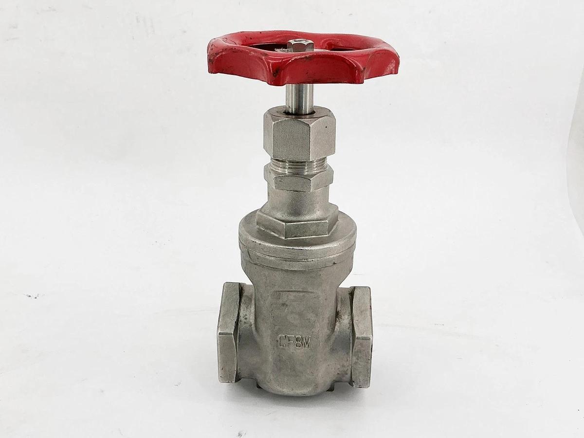 New Warren 1-1/2 Gate Valve 1-1/2" 200 Rating CF8M 316 #221