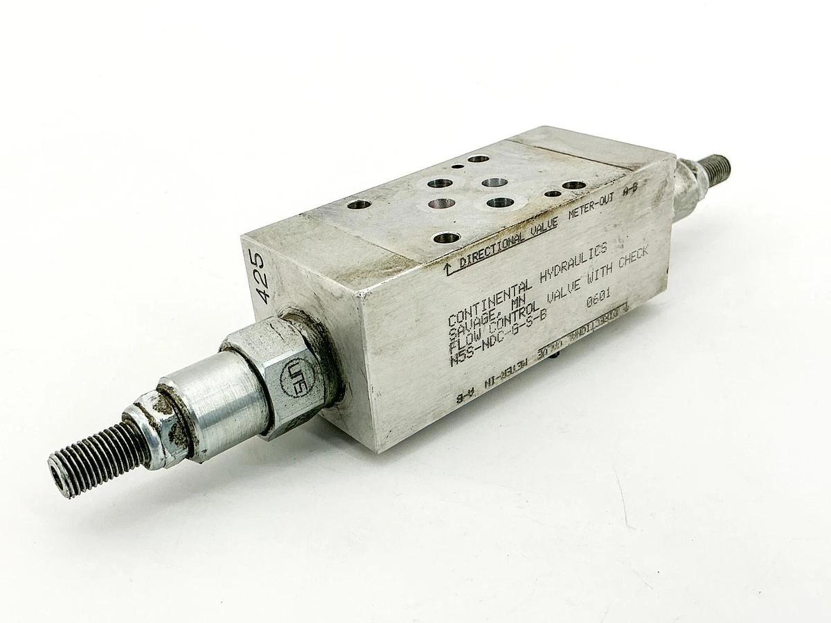Used Sun Hydraulics N5S-NDC-G-S-B Flow Control Valve With Check