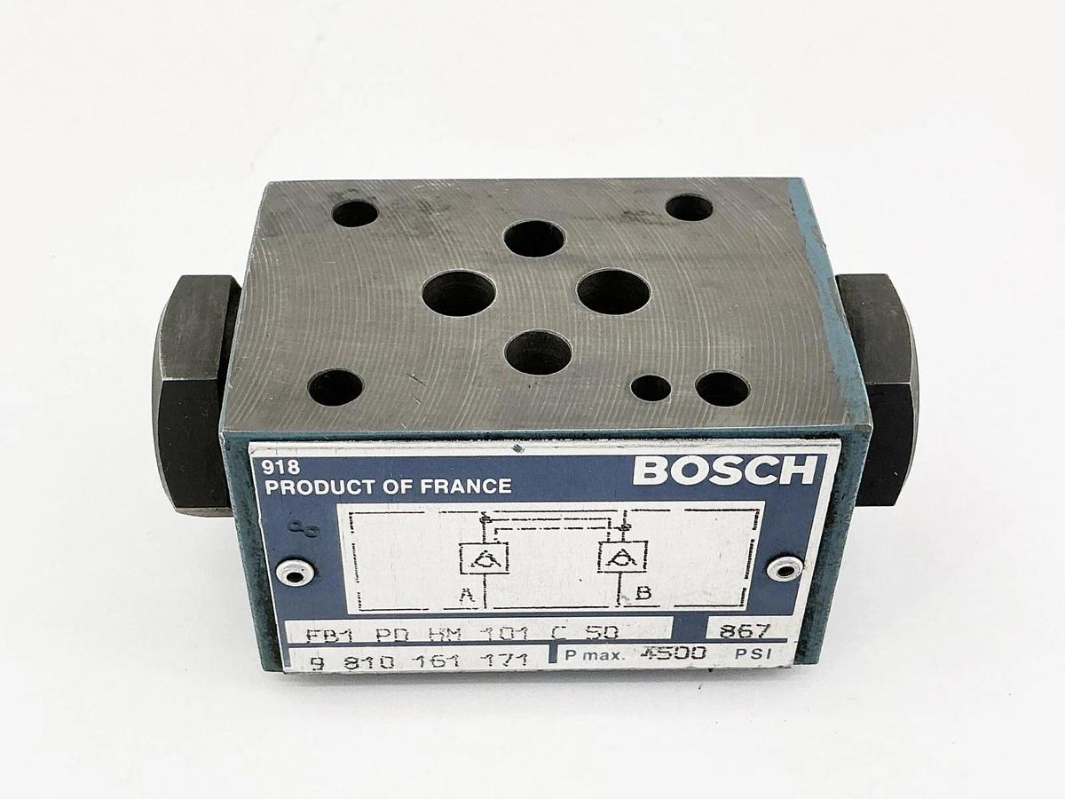 New Bosch FB1-PD-HM-101-C-50-9-810-161-171 Flow Control Valve 4500PSI - No Box