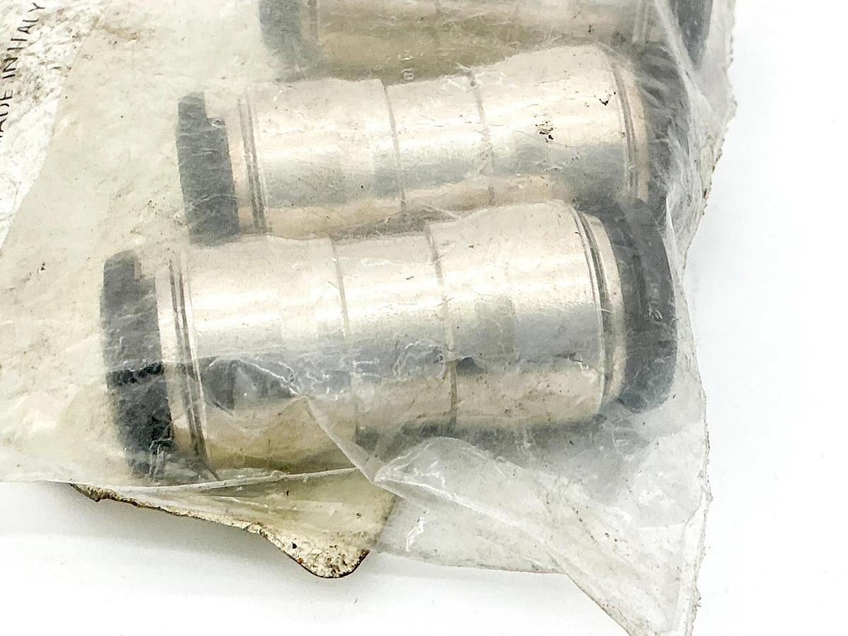 New Lot of 3 Alpha 50040N-12 Swift Fit Push-In Fitting 12X12MM Union