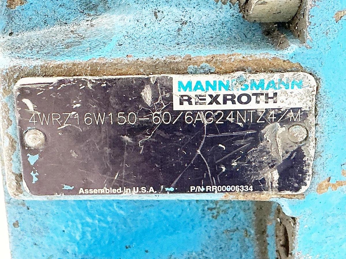 Used Rexroth 4WRZ16W150-60/6AG24NTZ4/M Hydraulic Valve