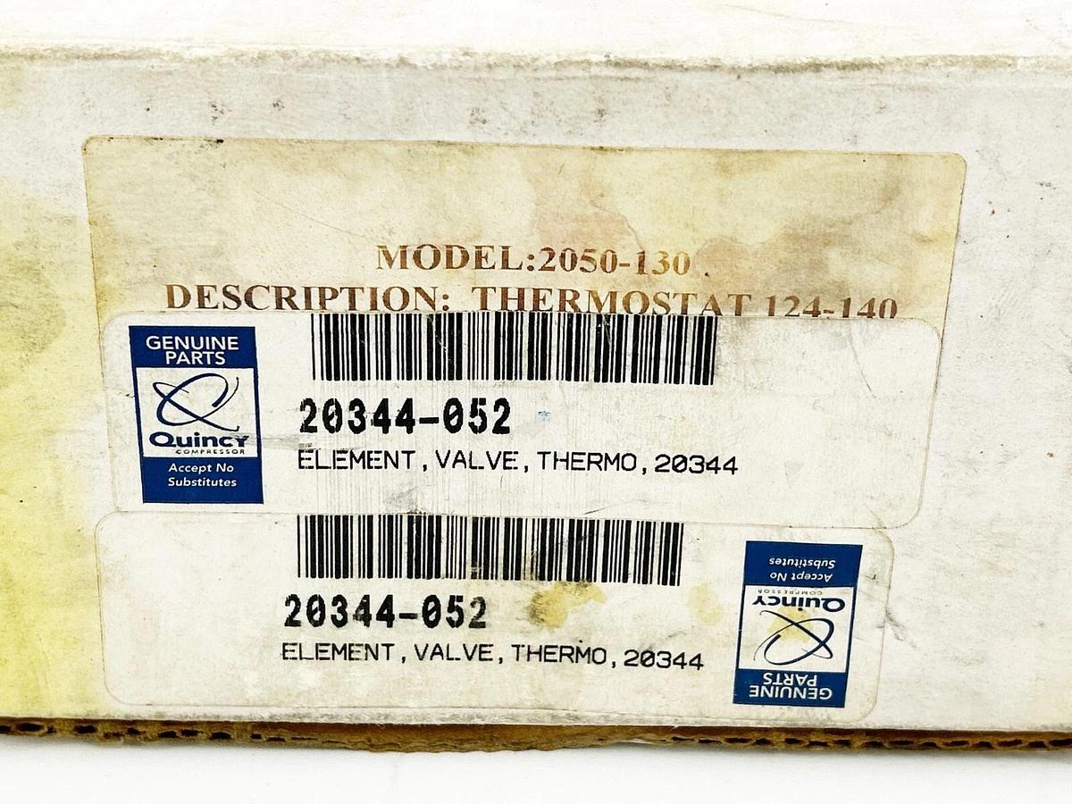 New Quincy 20344-052 Element Valve Thermo 20344