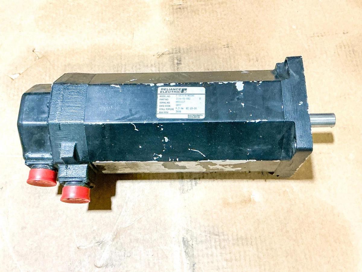 Used Allen Bradley Reliance F-4075-R-H00AA Servo Motor 3000RPM 3PH 2.9 HP 240V