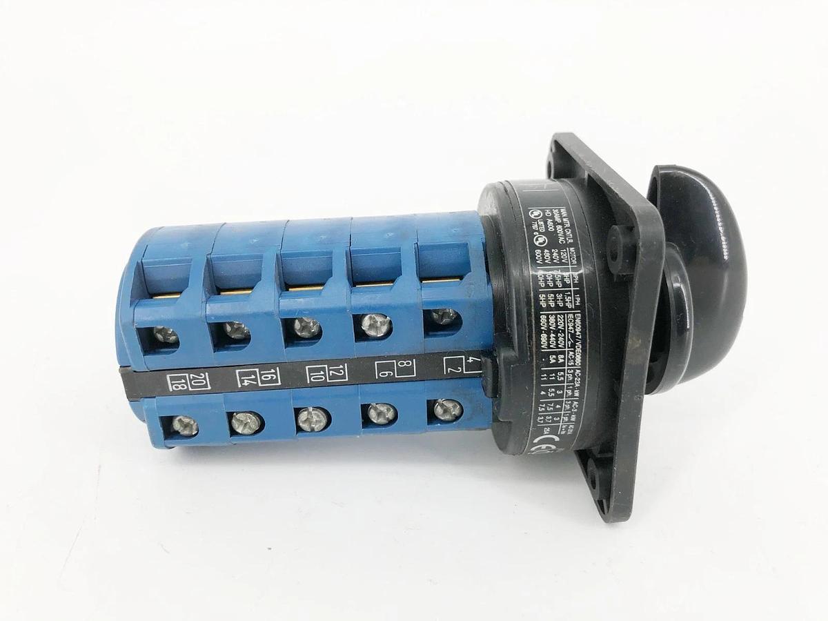New Kraus & Naimer CA20B Selector Switch 30A 600VAC - No Box