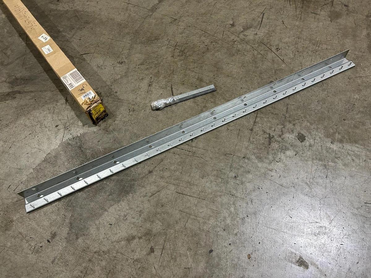 New Grainger 3TB44 Strip Door Hardware 5Ft. Steel