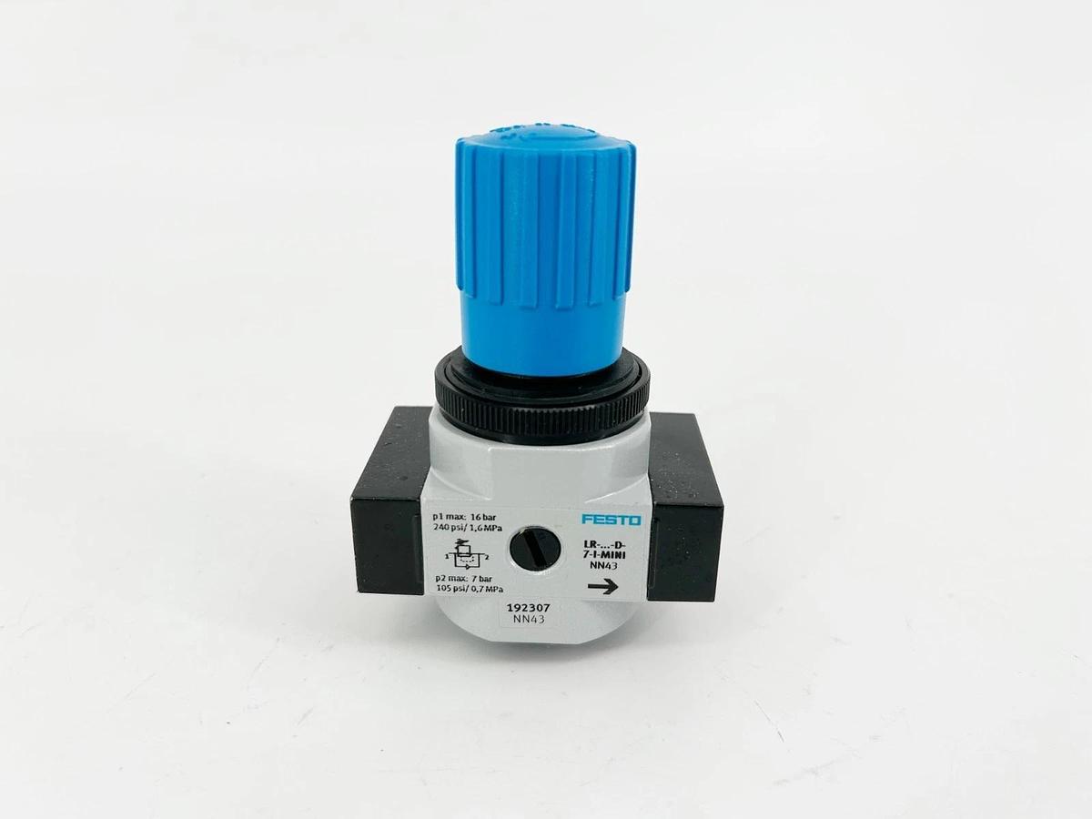 New Festo LR-1/4D-7-O-I-MINI Pressure Regulator 240psi 192307