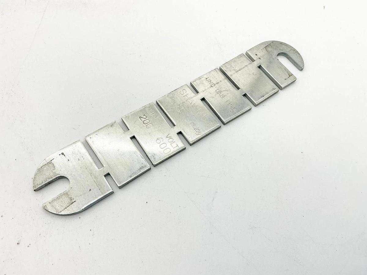 Used Lot of 4 RLS200 Renewable Fuse Links 200A 600V