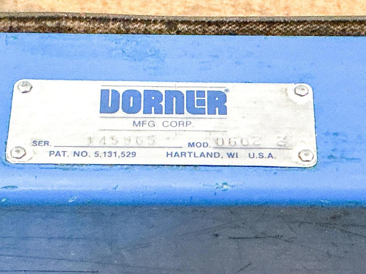 Used Dorner 0602-2 Conveyor Belt 4100 Series 6” Wide 24” Length