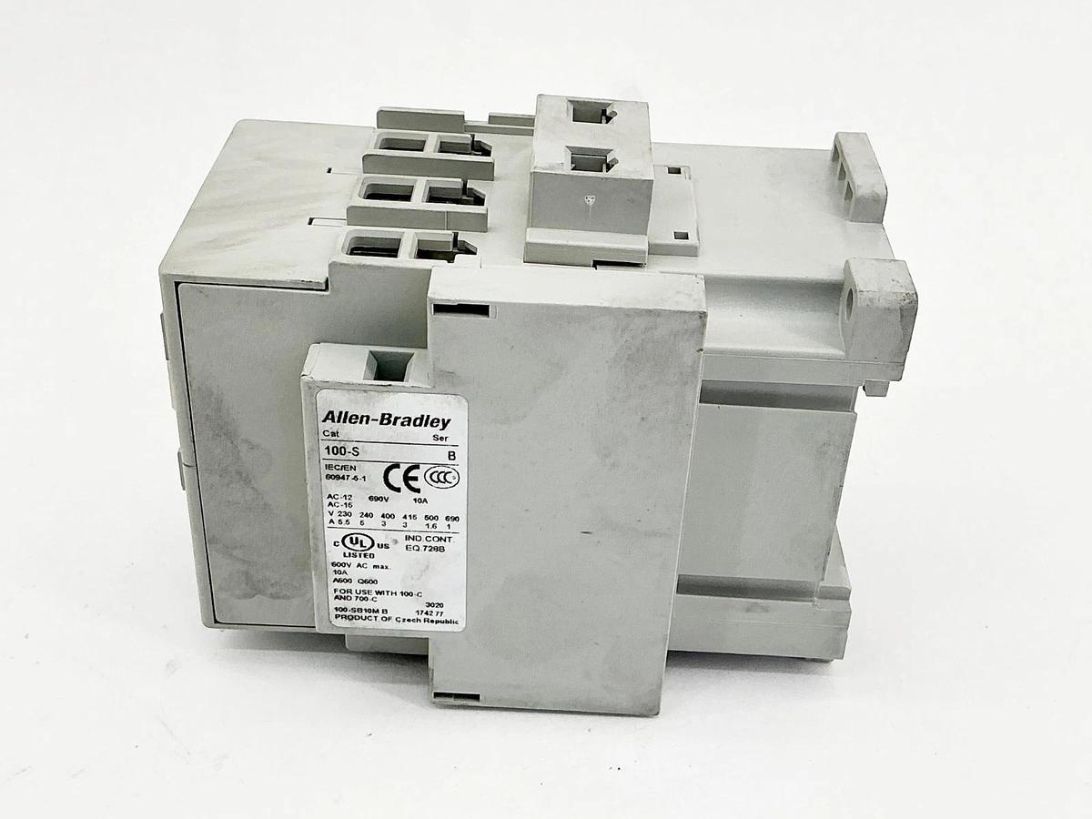 New Allen Bradley 100-C43EJ10 Contactor 43A 24V 50/60Hz 3P Ser.B