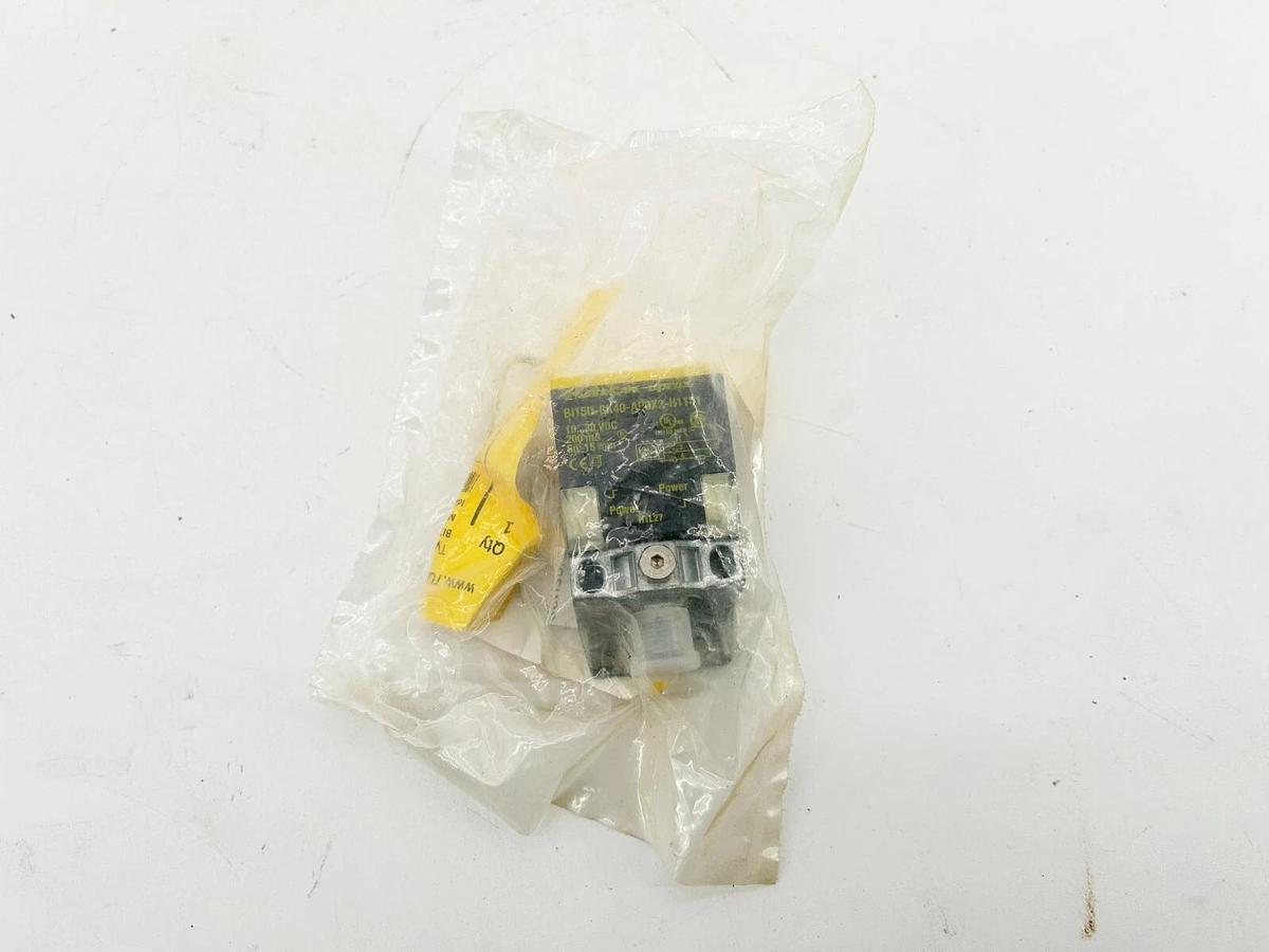 New Turck BI15U-CK40-AP6X2-H1141 W/BS2.1 Sensor 15mm Range 40mm 10-30VDC 1625689