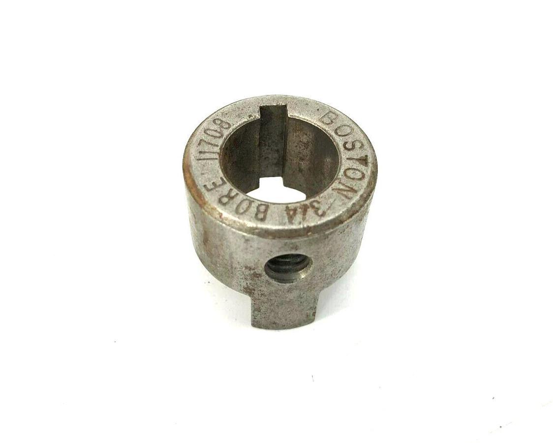 Lot of 2 New Boston 11708 3/4" Bore Jaw Coupling Hubs