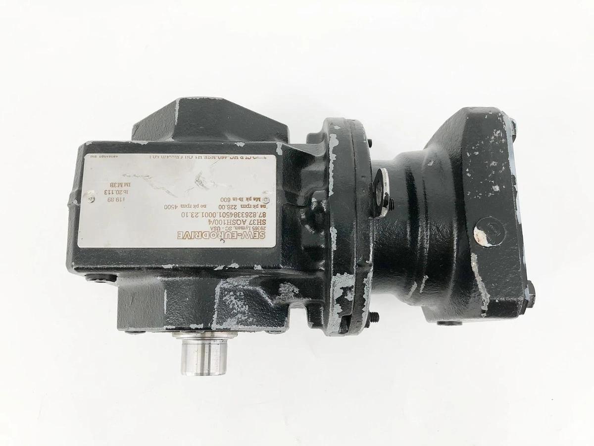 Used SEW Eurodrive SH37 AQSH100/4 Gear Reducer 19.89:1 4500rpm