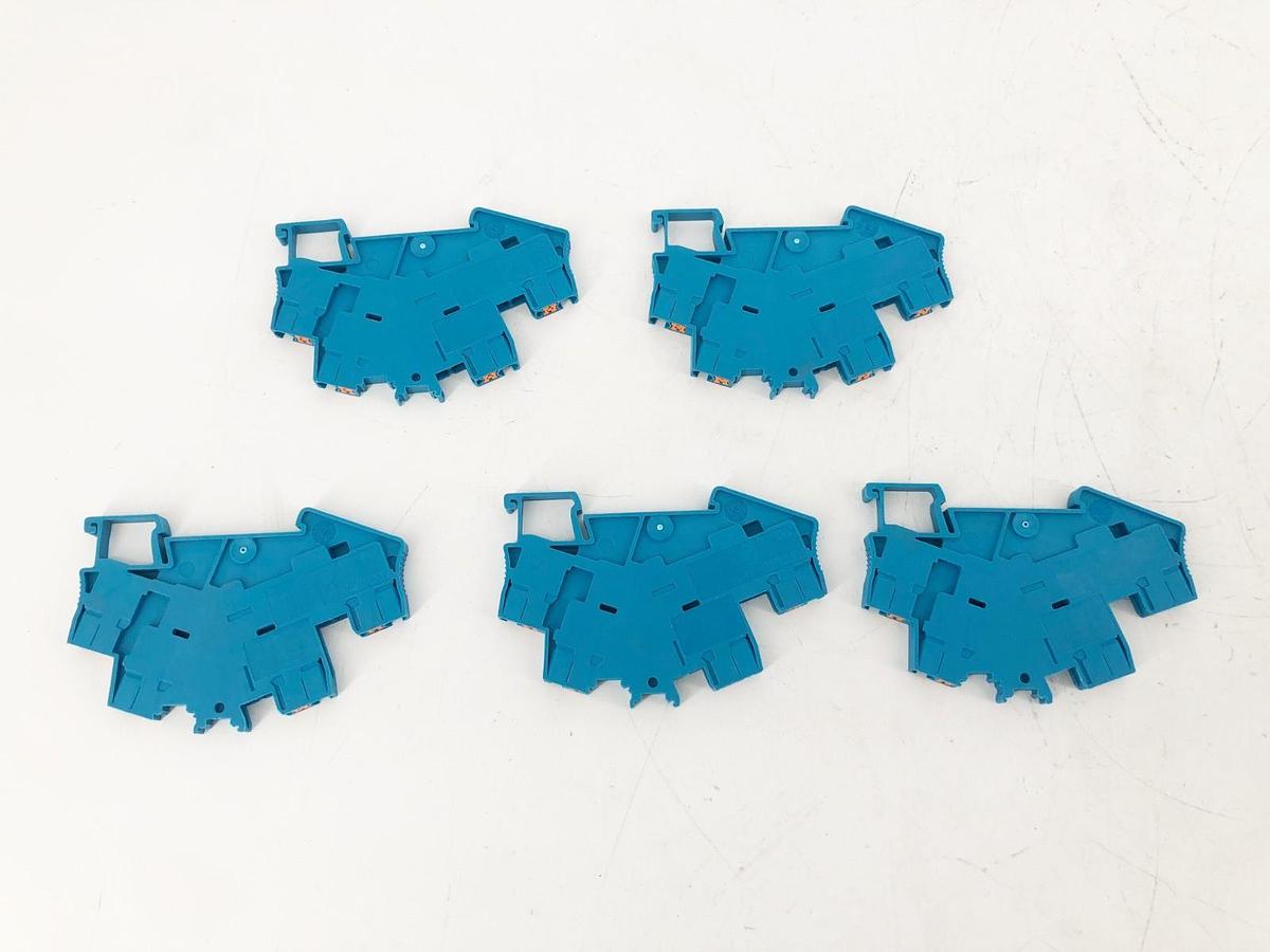 Lot of 5 New Phoenix Contact PTTBS 2,5 Terminal Block 500V 3209617 - No Box