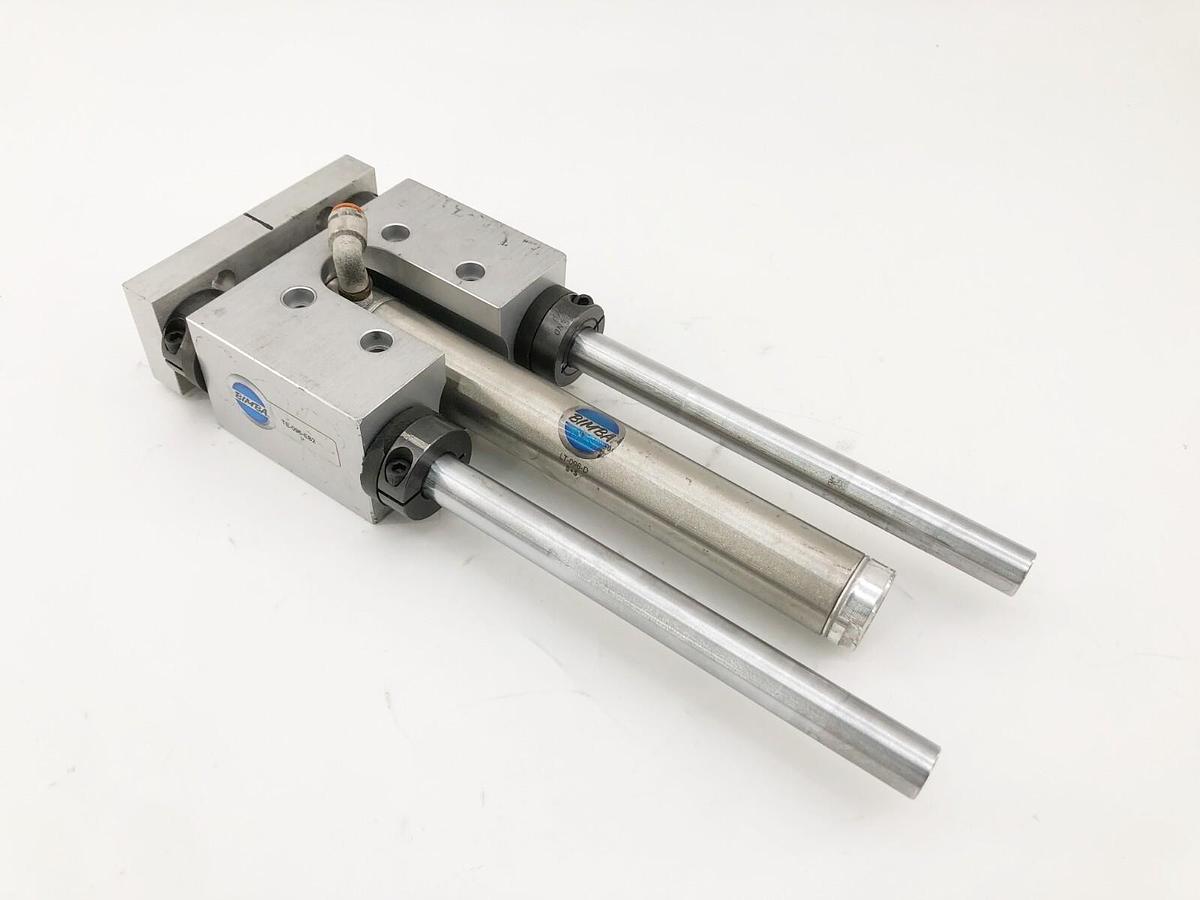 Used Bimba TE-096-EB2 Pneumatic Linear Thruster Actuator 1-1/16" Bore 6" Stroke