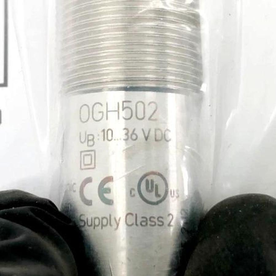 New IFM OGH502 Photoelectric Sensor 10-36VDC Range 15-300mm