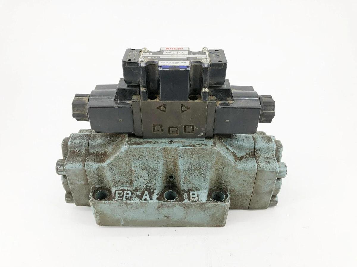 Used Nachi DSS-G06-C5-R-C115-E12 Pilot Operated Directional Control Valve 770