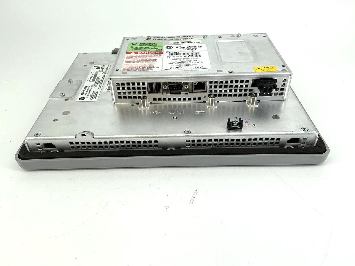 Used Allen Bradley 2711P-T10C4D2 Ser A Panelview Plus 1000 Assem Term 24VDC