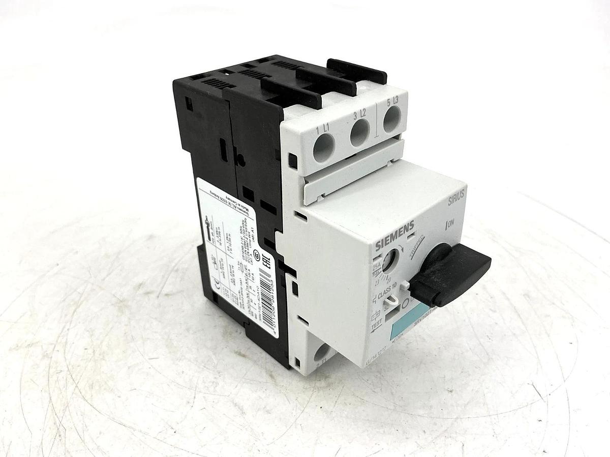 New Siemens 3RV1021-4DA10 Circuit Breaker Motor Starter 3P 20-25A 690V - No Box