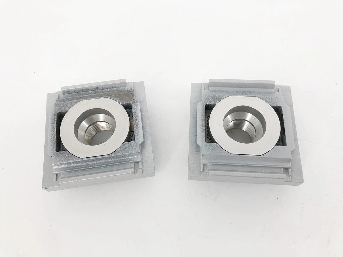 Lot of 2 New Festo 660317 Endplates N1/2" - No Box