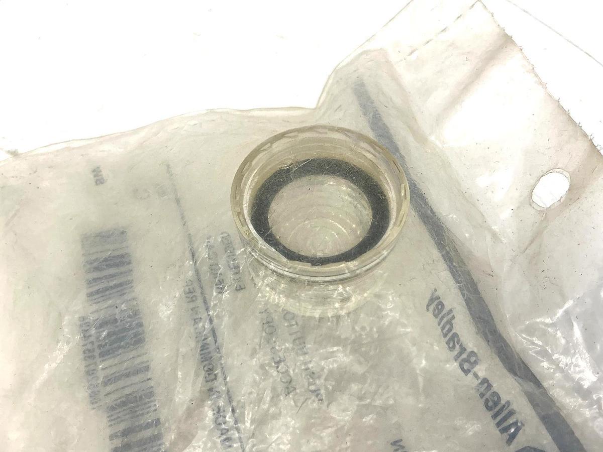 Lot of 3 New Allen Bradley 800T-N45 Ser C Push Button Illuminated Clear Head Cap